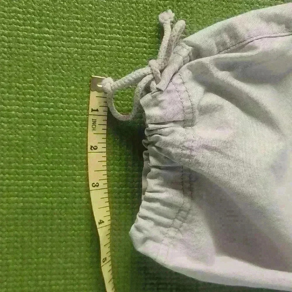 Women's Angels cargo type pants with zip, velcro/tie waist, tie bottoms wide leg - Picture 6 of 10